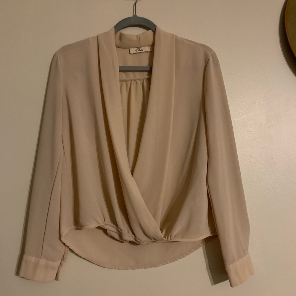 Tan long sleeve